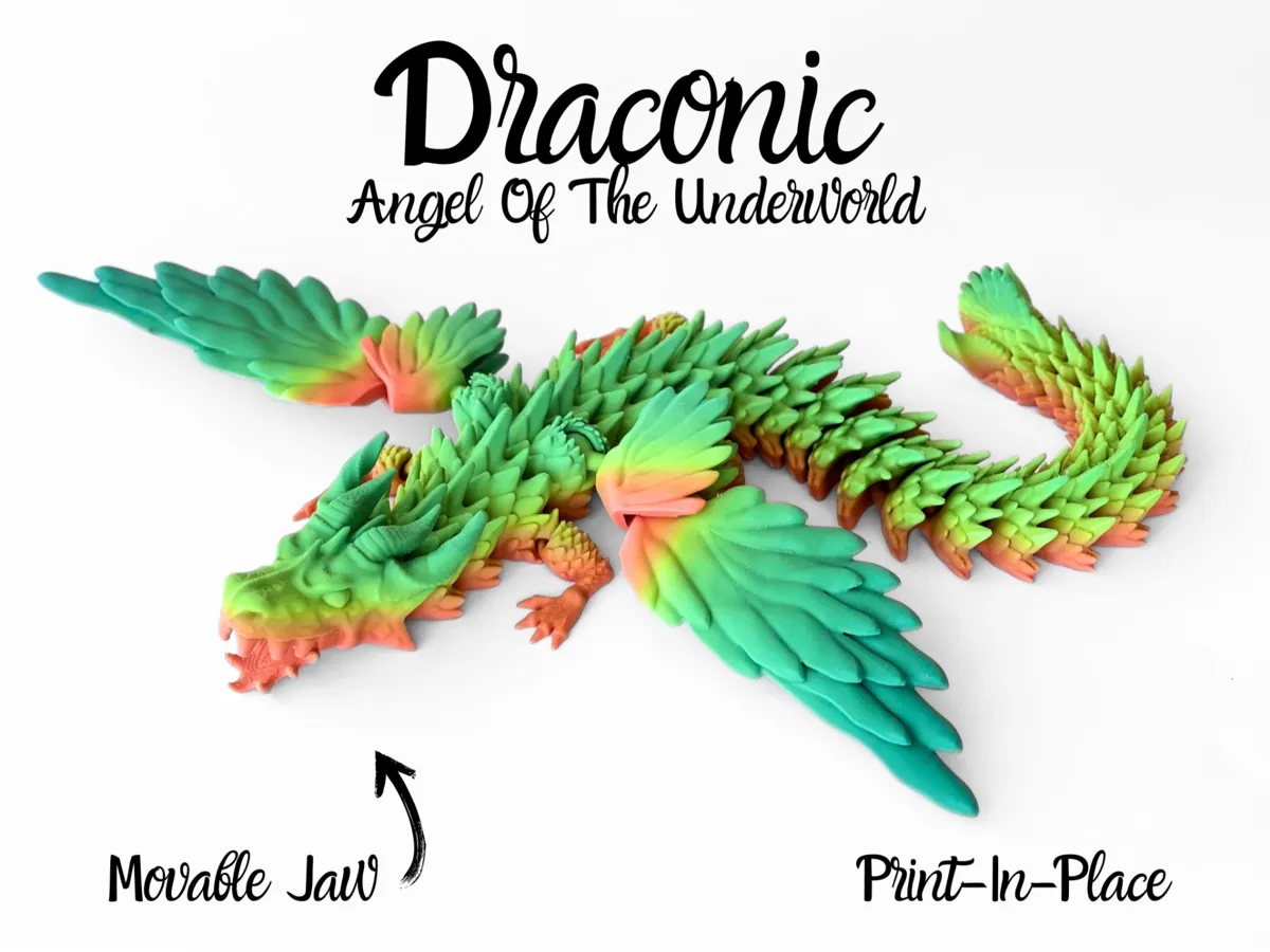 Draconic - Winged Articulated Dragon