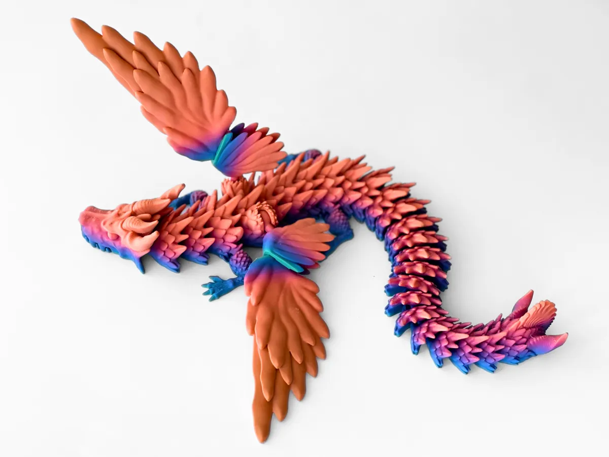 Draconic - Winged Articulated Dragon, photo 3 of 4 - Draconic - Winged Articulated Dragon Fidget & Sensory Toys