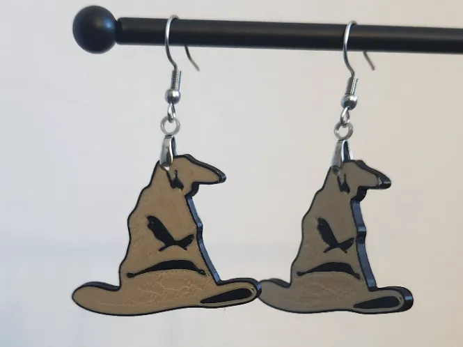 Sorting Hat Earrings