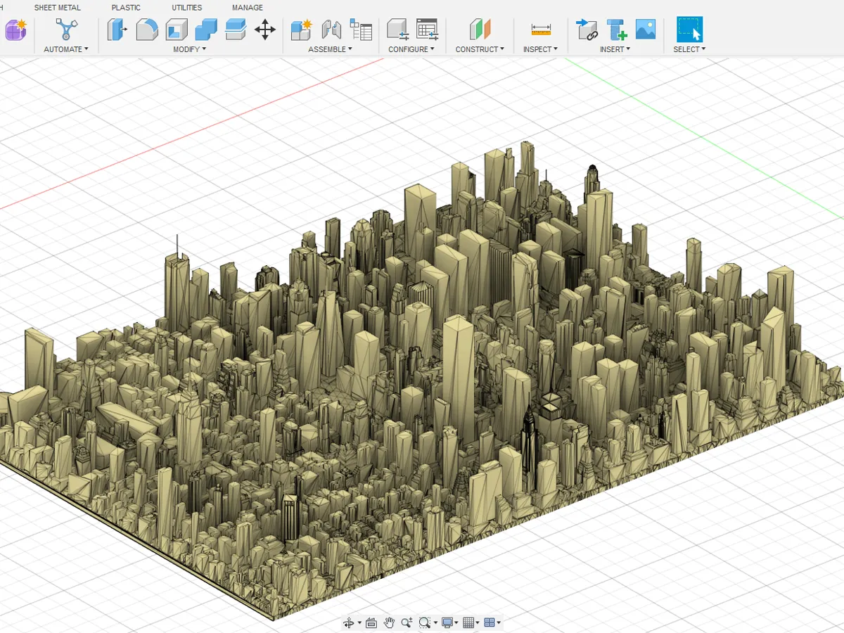 Scaled New York City Model
