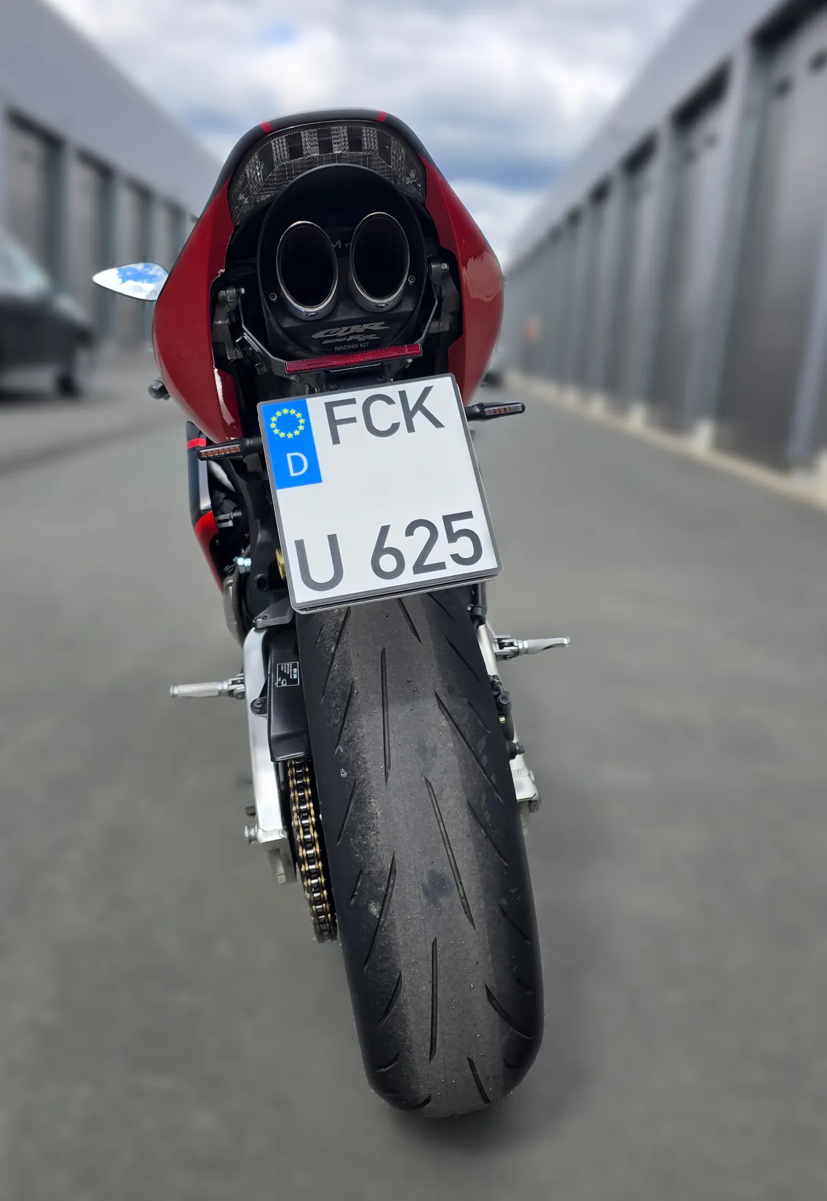 Fun EU license plate for motorcycles, photo 4 of 4 - Fun EU license plate for motorcycles Car & Vehicle