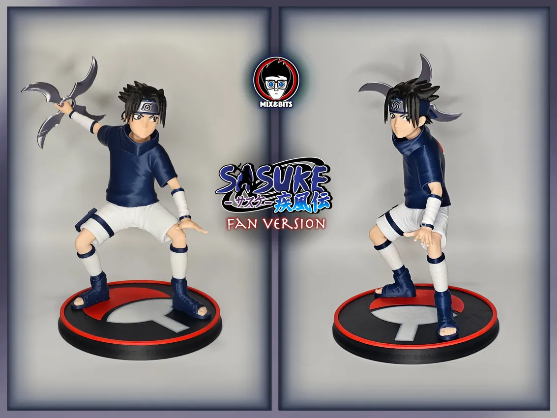 Thanks 11k! Sasuke fanart (about 25 cm)