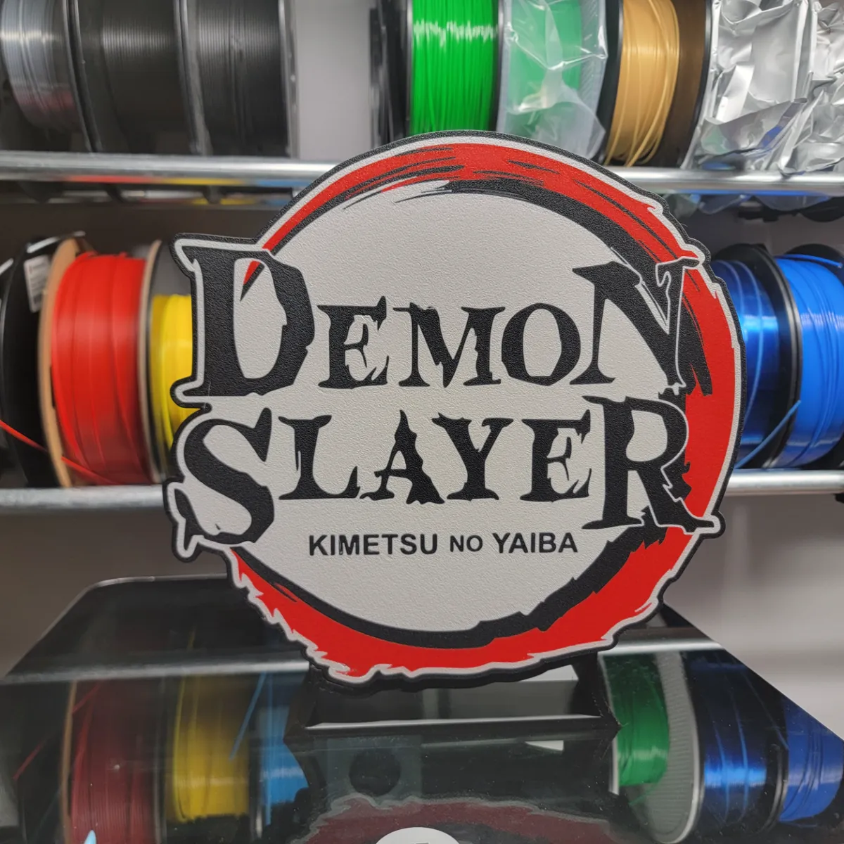 Demon Slayer Logo USB LED Lightbox