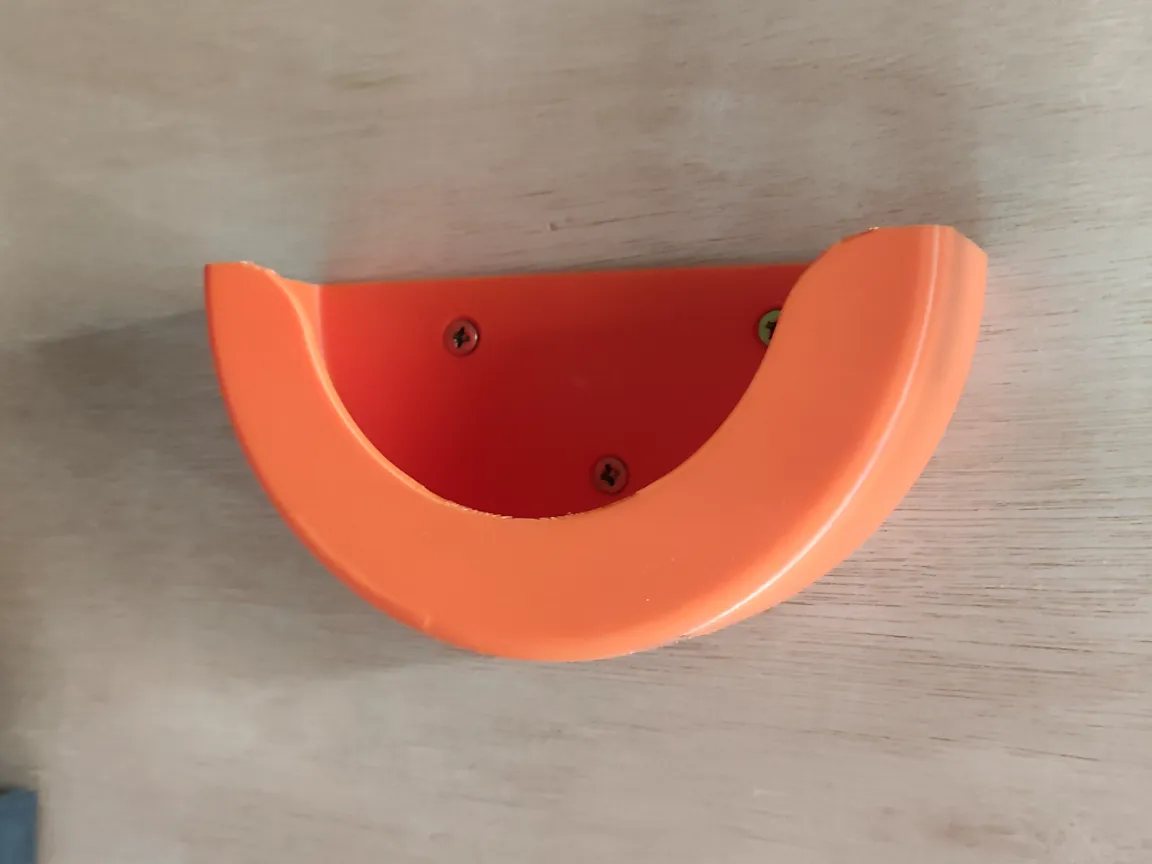 Angle grinder wall holder