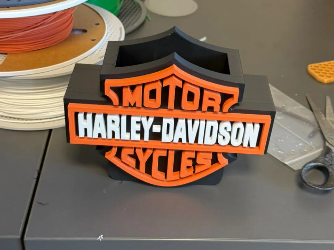 Harley Davidson Desktop Storage