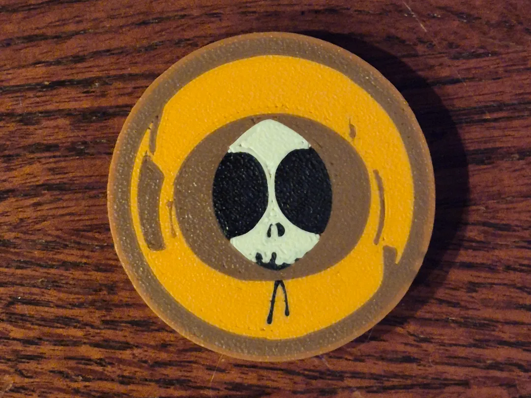 Kenny's Respawn Token croc charm