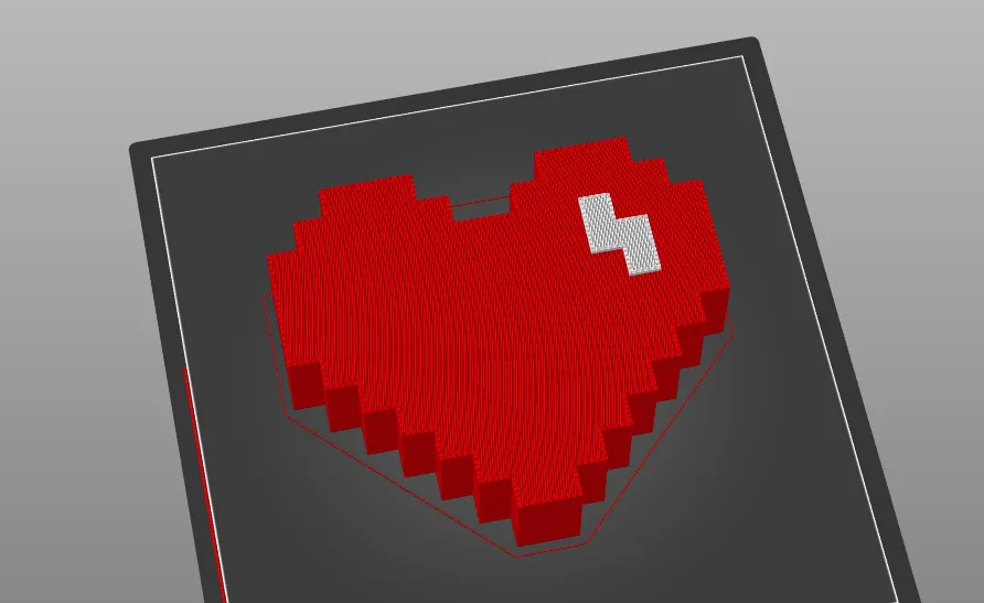 Pixel Heart - Home Decoration, photo 2 of 3 - Pixel Heart - Home Decoration Home Decor Items