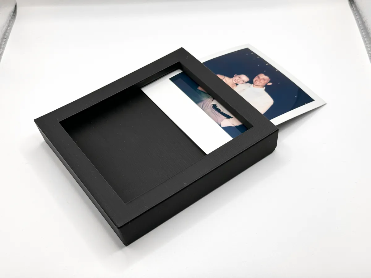 Modern Polaroid Frame, photo 2 of 4 - Polaroid & Instax Frames, retro photo frame