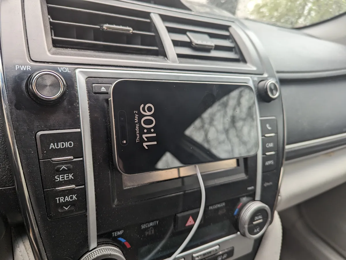 iPhone Car Mount for Nanami MagSafe Charger, photo 2 of 4 - iPhone Car Mount for Nanami MagSafe Charger Hobby & DIY