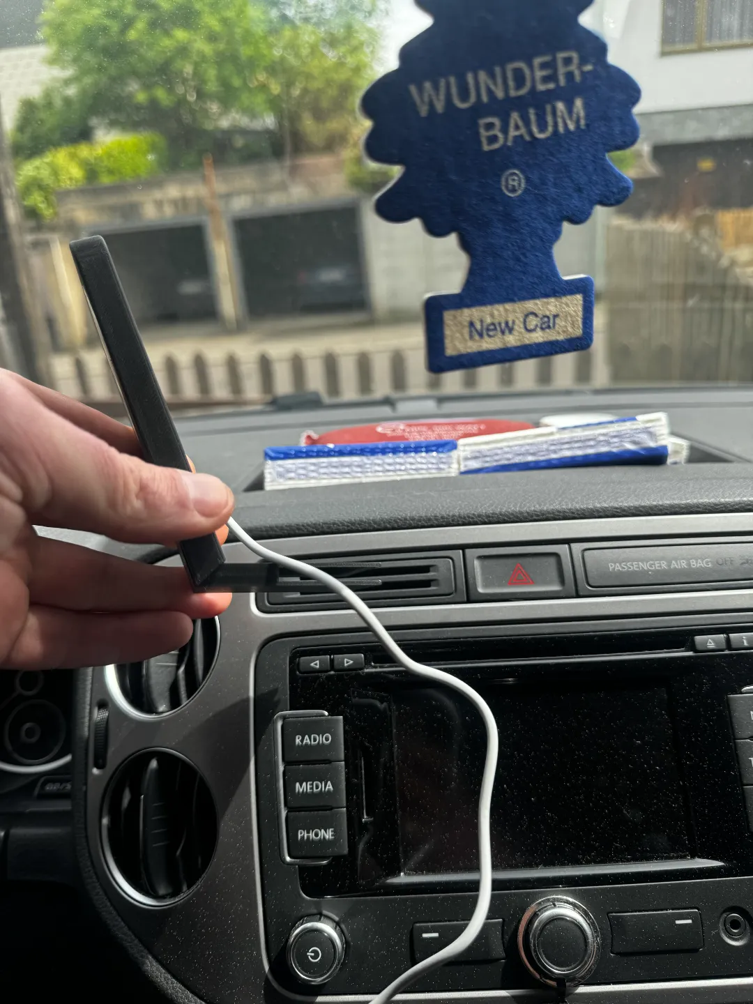 MagSafe Holder for VW Tiguan, photo 2 of 2 - MagSafe Holder for VW Tiguan Hobby & DIY