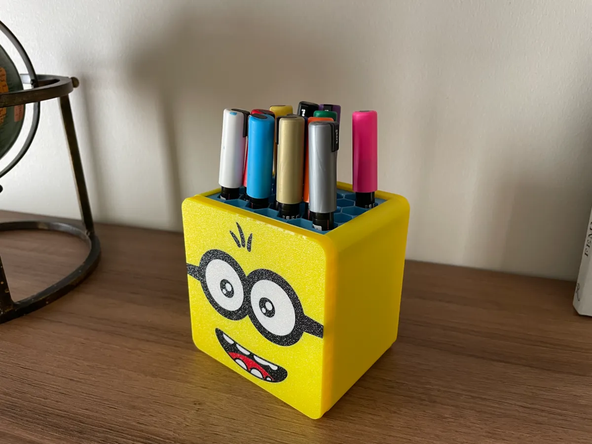 Pen Holder - Minion - v2 ready), photo 2 of 2 - Pen Holder - Minion - v2 ready) Household