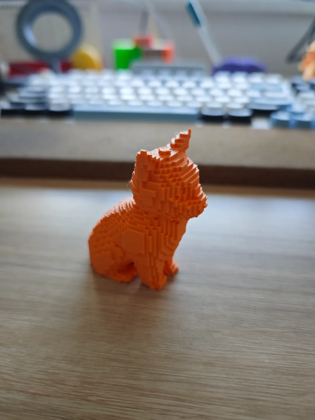 pixel cat, photo 2 of 3 - pixel cat Miniatures