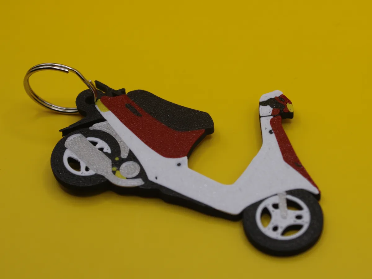 Motorcycle keychain honda dio 50 - scooter - 2D Art, in stock in India