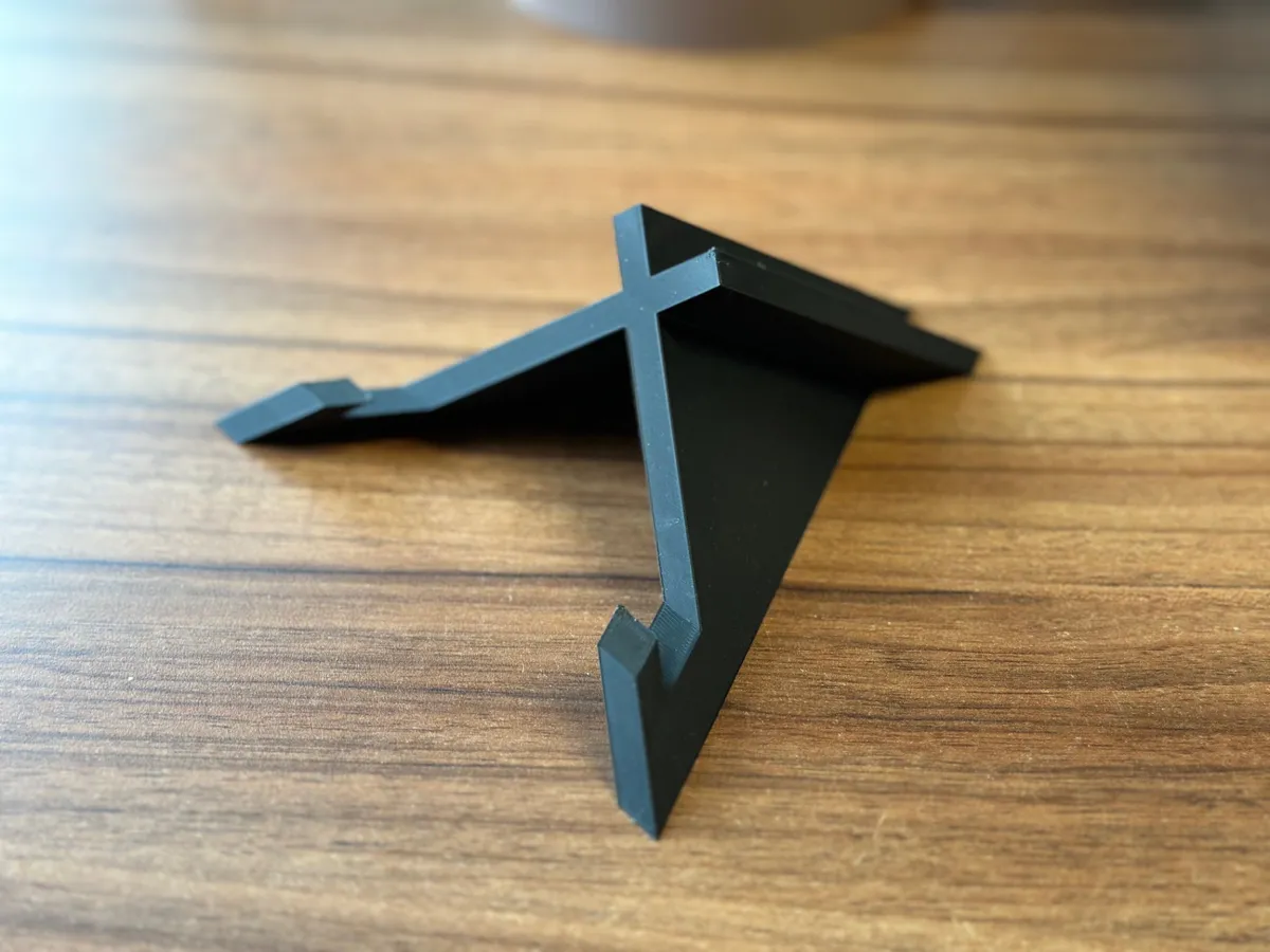X-Shaped Desktop Phone Stand, photo 3 of 4 - X-Shaped Desktop Phone Stand Household