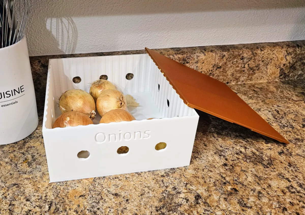Onion Storage Bin for Kitchen or Pantry - Jars, Canisters & Pantry Storage, in stock in India