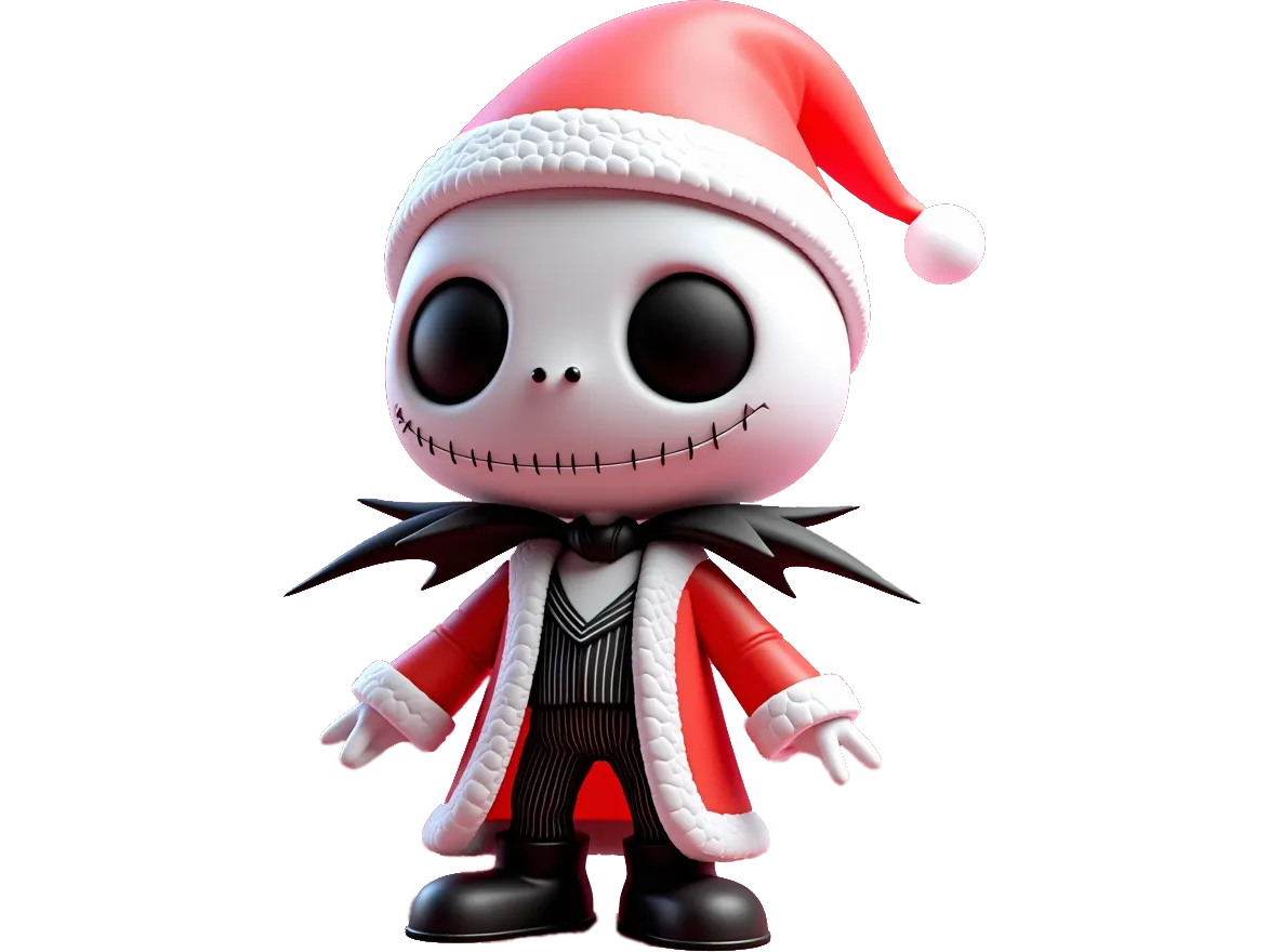 Christmas Jack Skellington - Funko Pop style - Christmas & New Year, in stock