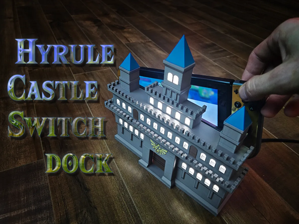 Hyrule Castle Nintendo Switch and Switch 2 dock - Decor, in stock in India