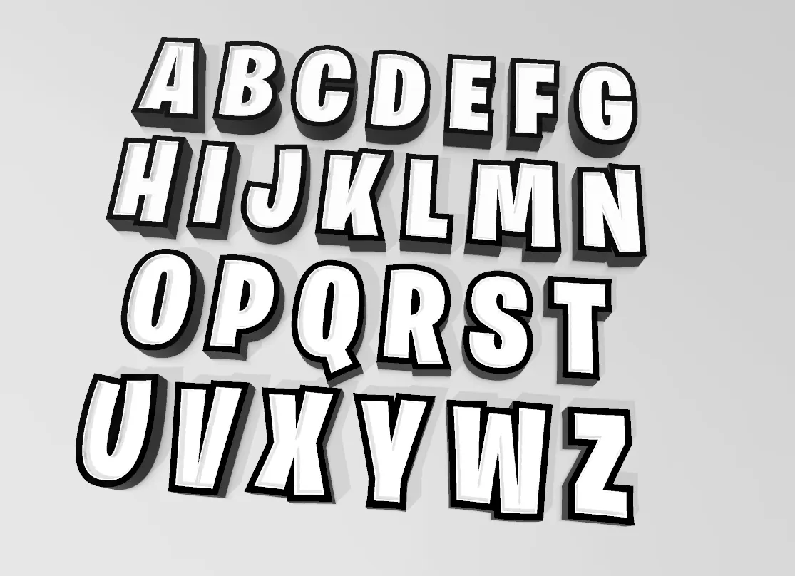 Fortnite Custom Font Text Lamp