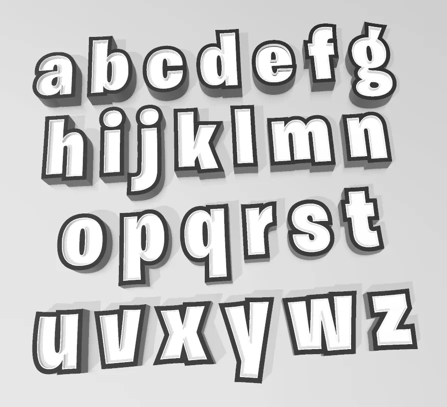 Fortnite Custom Font Text Lamp, photo 3 of 4 - Fortnite Custom Font Text Lamp Lamps & Lighting