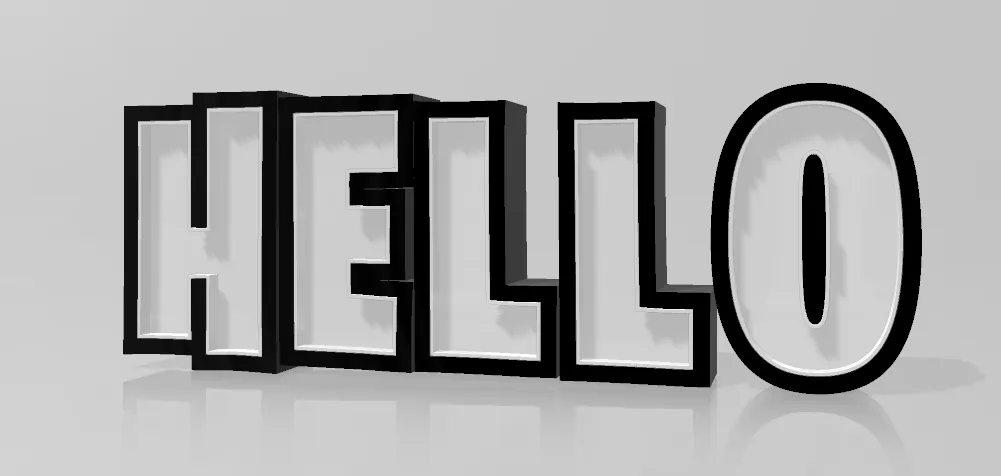 Fortnite Custom Font Text Lamp, photo 4 of 4 - Fortnite Custom Font Text Lamp Lamps & Lighting