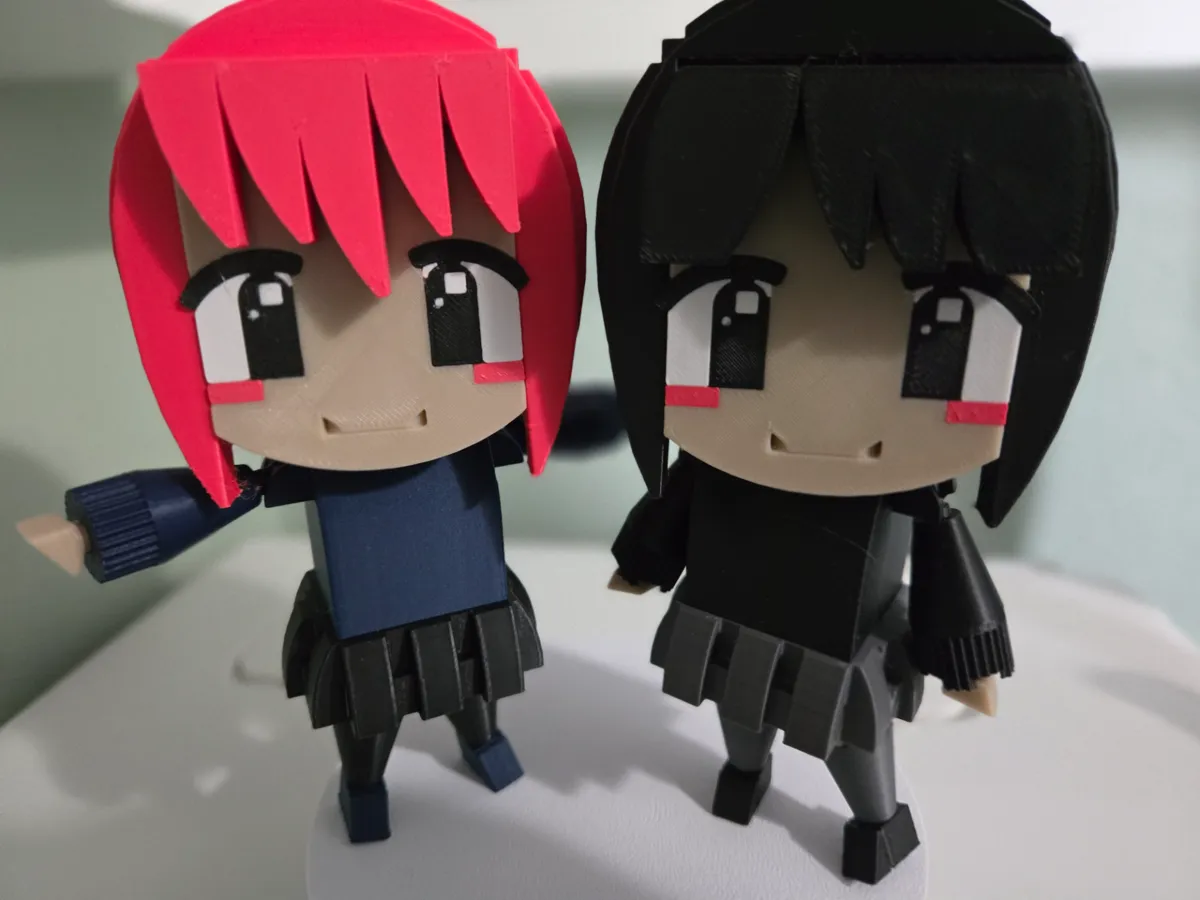 Brick Anime Character, photo 2 of 2 - Brick Anime Character Miniatures