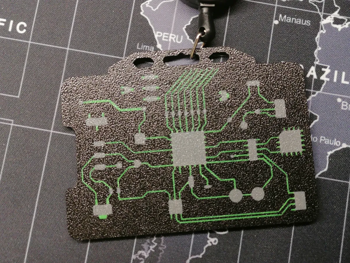 Electronic circuit ID card holder design - Office, in stock in India
