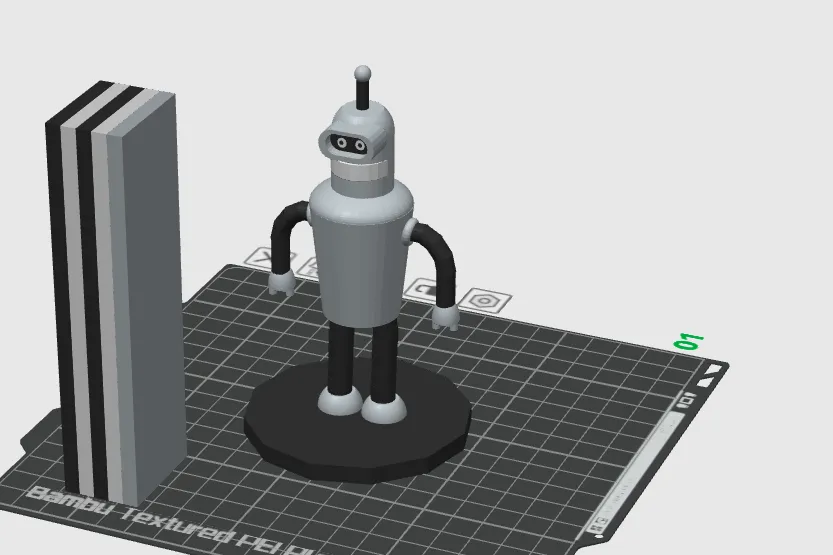 Bender (Futurama), photo 2 of 3 - Bender (Futurama) Figurines & Collectibles