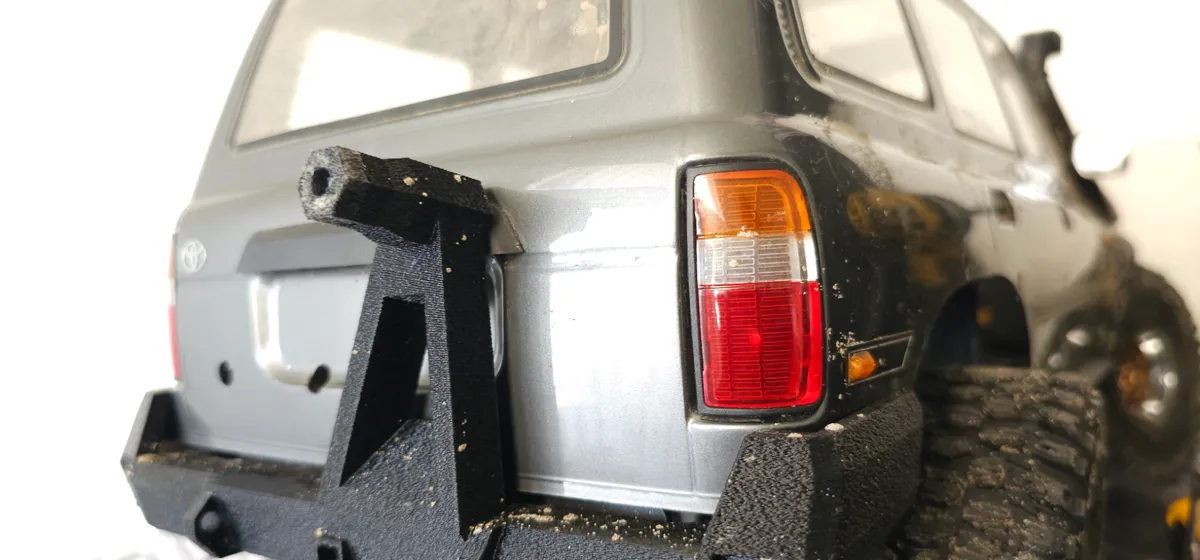 FMS FCX10 LC80 Rear Bumper - RC Cars, Crawlers & Trucks, in stock