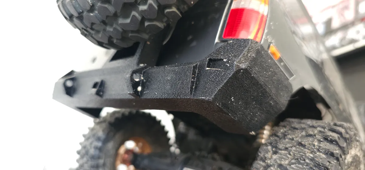 FMS FCX10 LC80 Rear Bumper, photo 2 of 4 - FMS FCX10 LC80 Rear Bumper Models, RC & Drones
