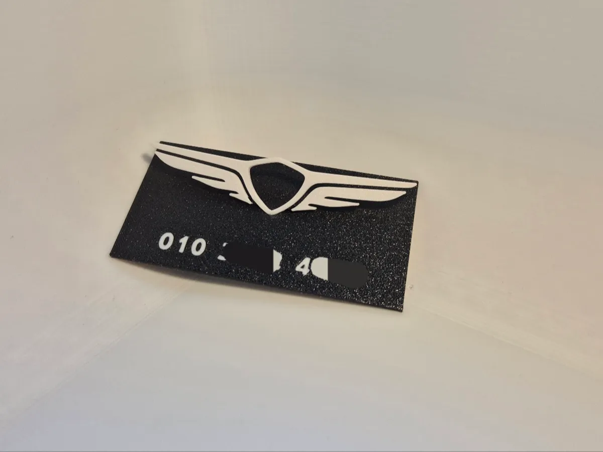 genesis phone numbercard