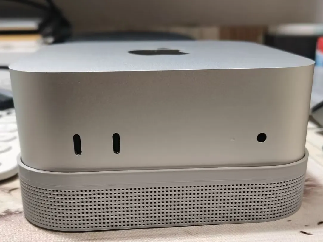 MAC mini m4 2024 switch dust 防尘支架 可按开关 无需购买防尘网