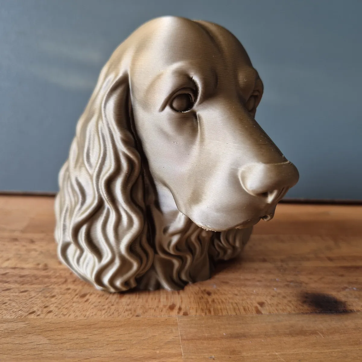 Cocker Spaniel Dog, Realistic Dog Sculpture, photo 3 of 3 - Cocker Spaniel Dog, Realistic Dog Sculpture Home Decor Items