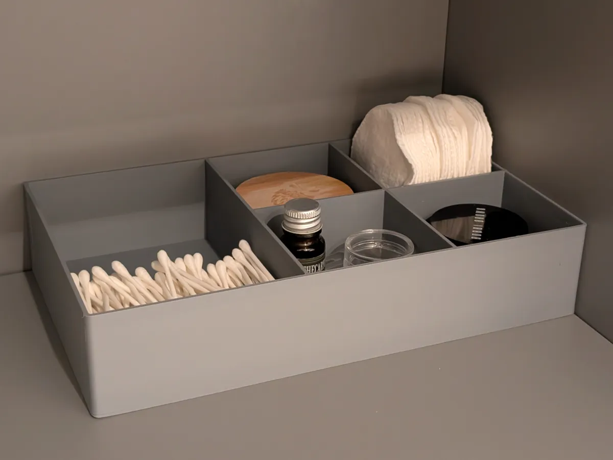 Bathroom Cabinet Organizer Bins Drawer Storage