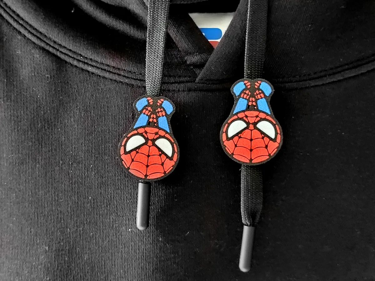 Spiderman hoodie drawstring