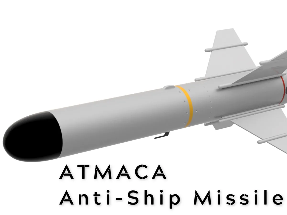 Atmaca Anti-Ship Cruise Missile - Model