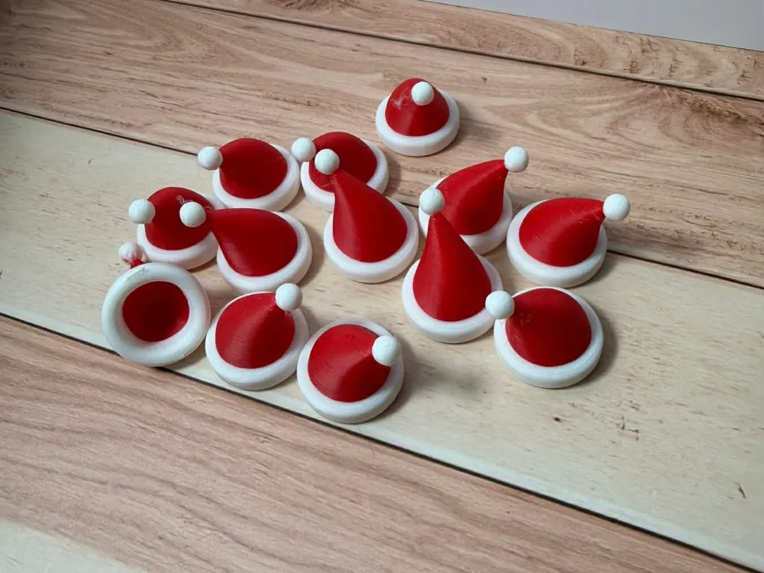 Miniature Santa Hats