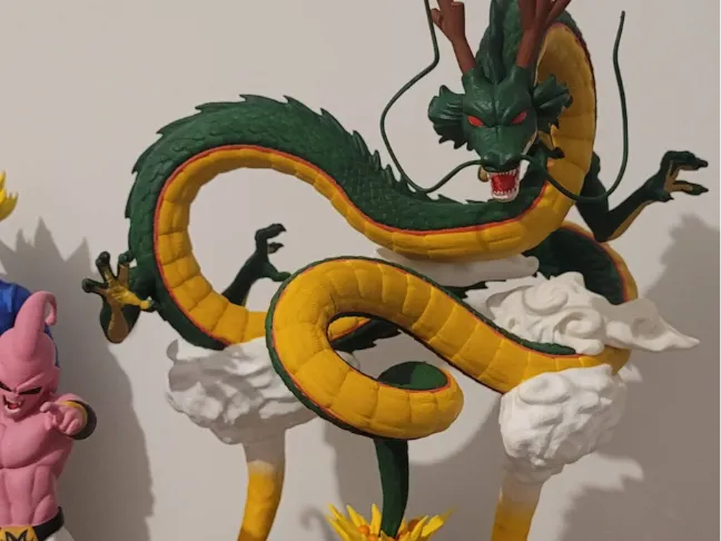 Dragon Ball Shenron Statue (15-Part Model)