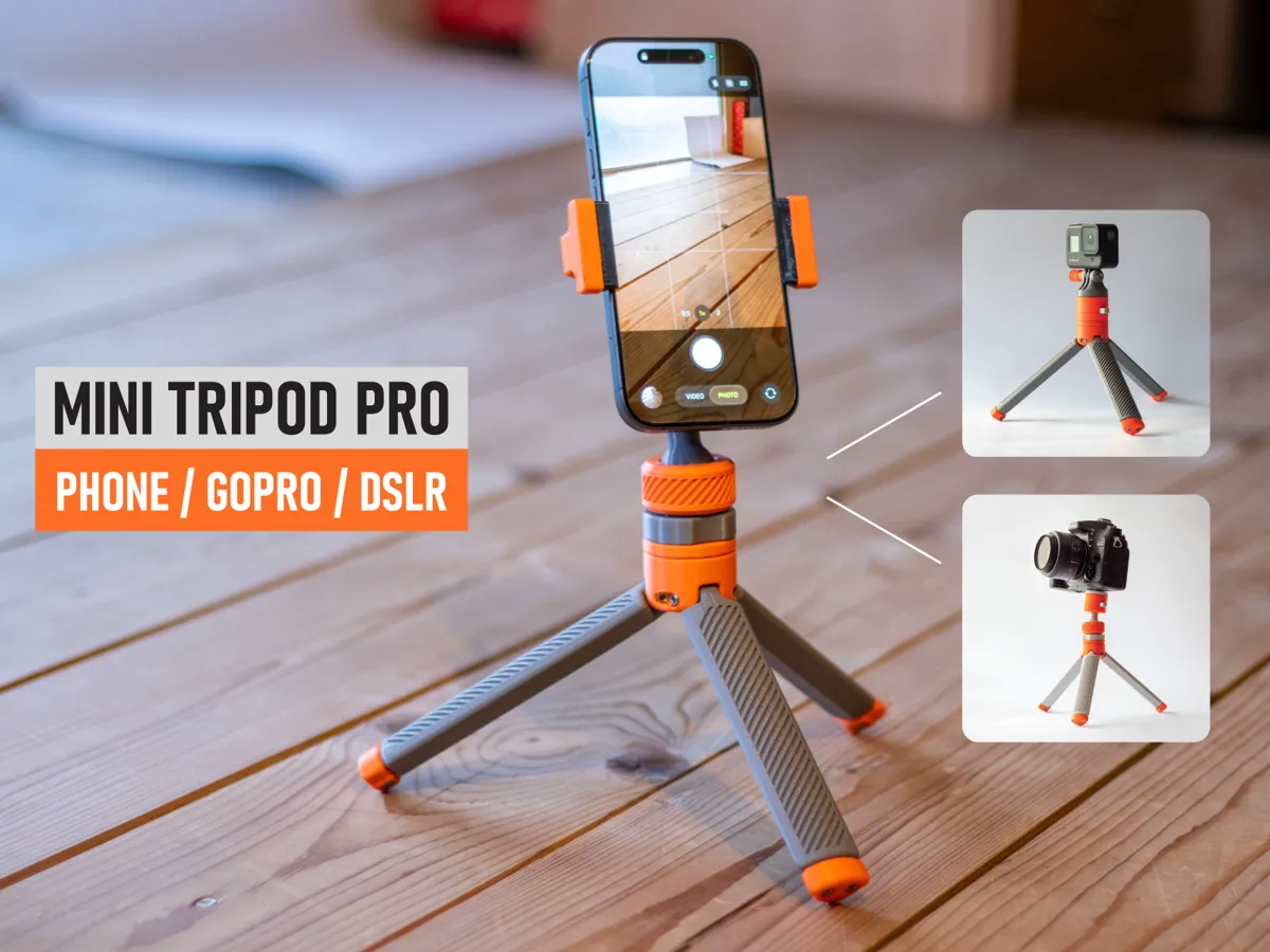 Mini Tripod Pro, Modular Camera Mount