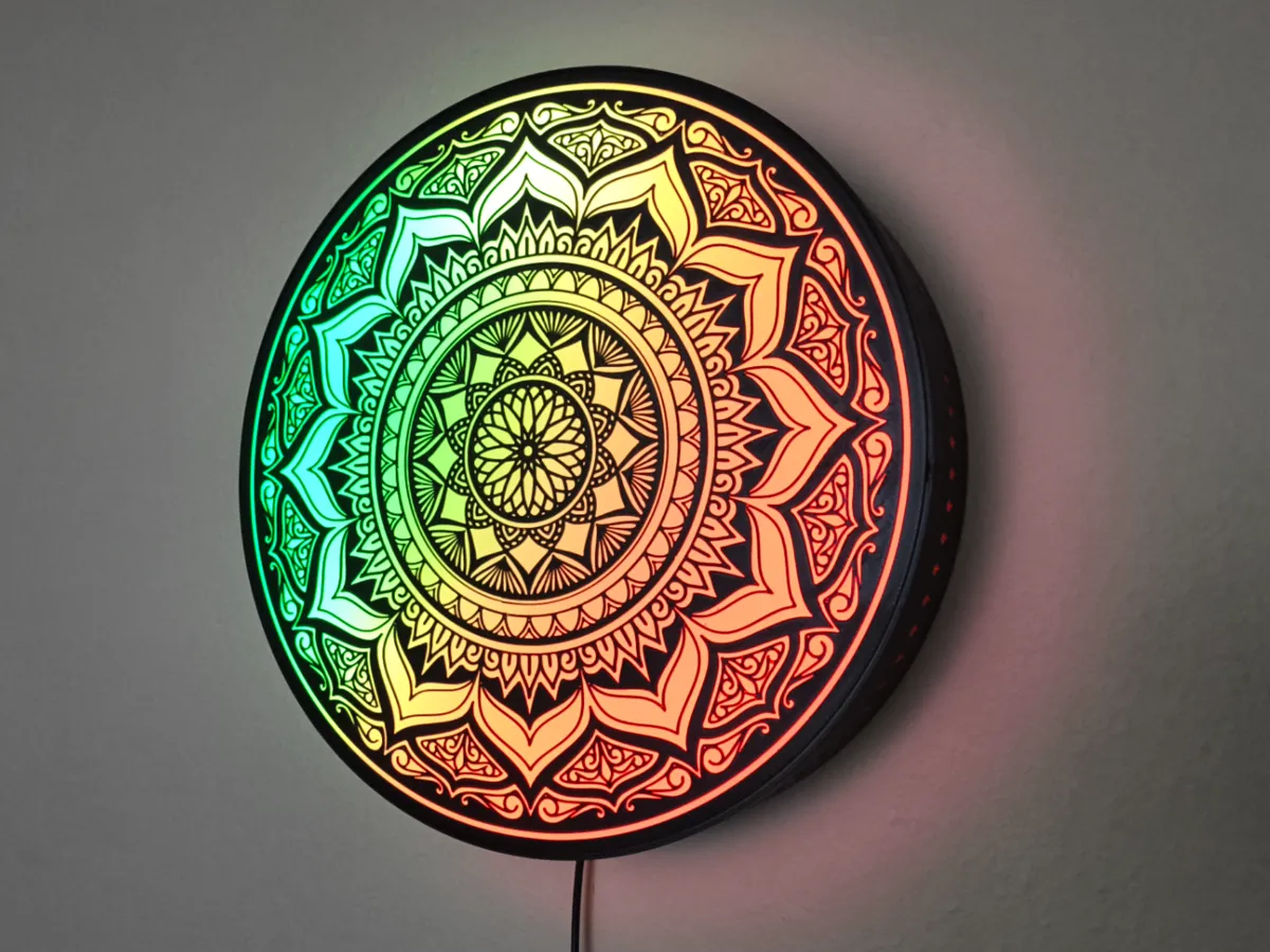 Mandala Smart COB LED Wall Lamp