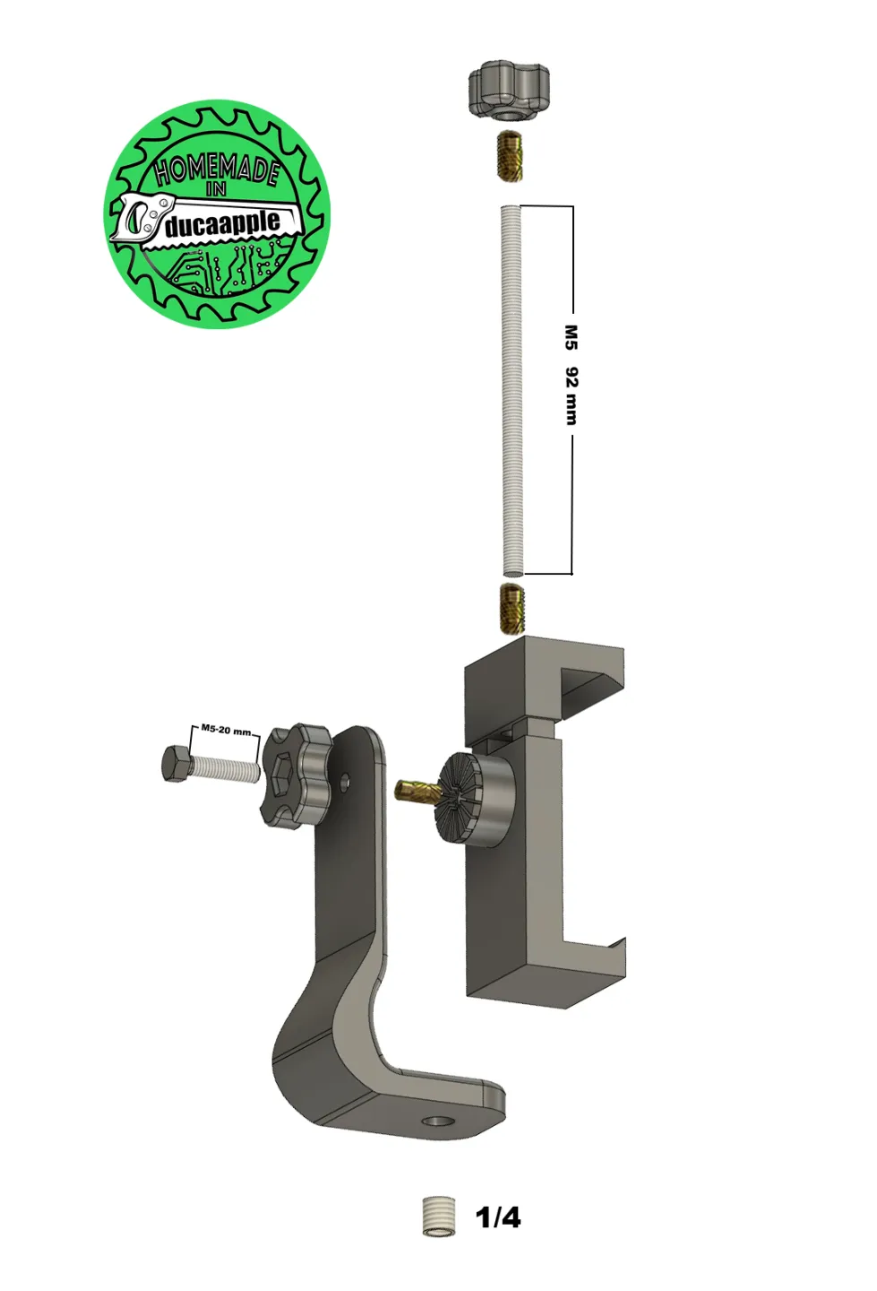 Universal Phone Tripod Holder, photo 3 of 4 - Universal Phone Tripod Holder Mobile & Device Accessories