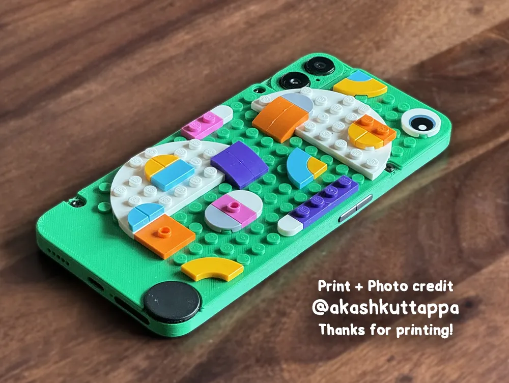 Brick Building Case for CMF Phone 1, photo 3 of 4 - Brick Building Case for CMF Phone 1 Mobile & Device Accessories