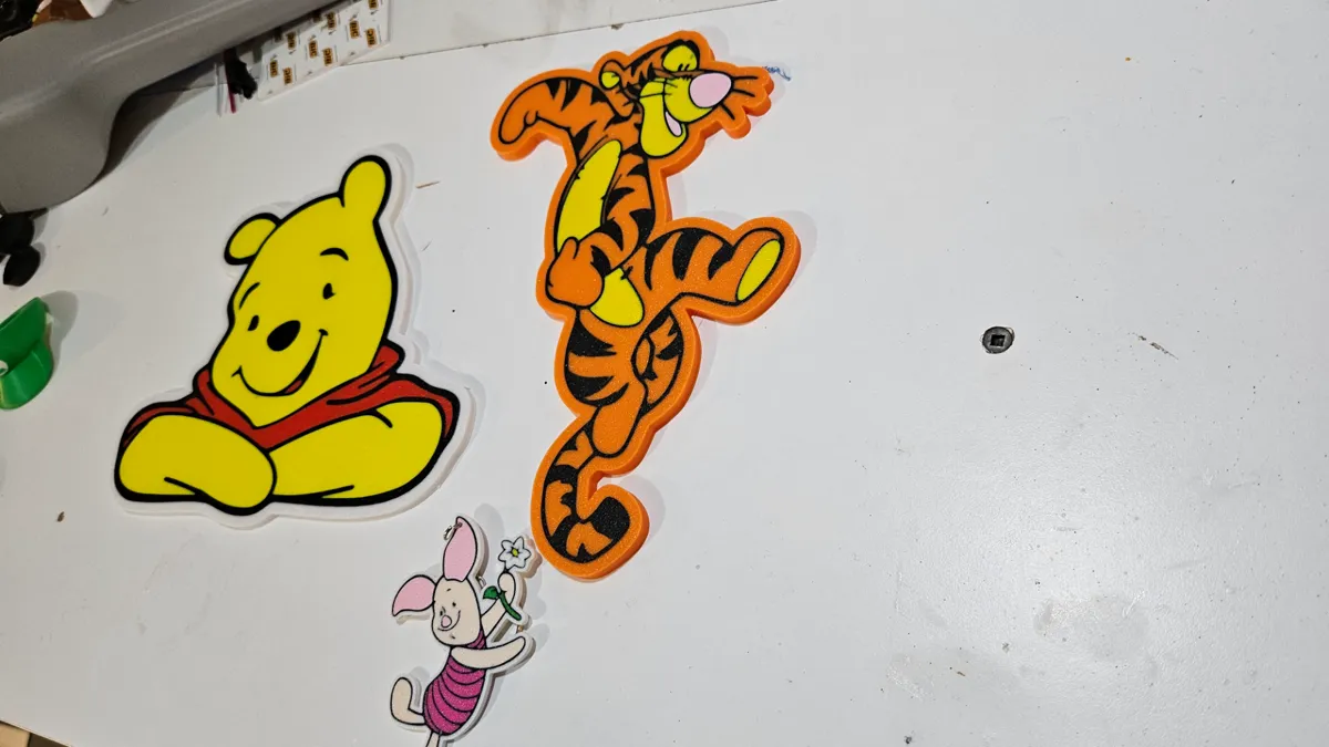 Winnie the pooh wall-art, photo 3 of 4 - Winnie the pooh wall-art Art