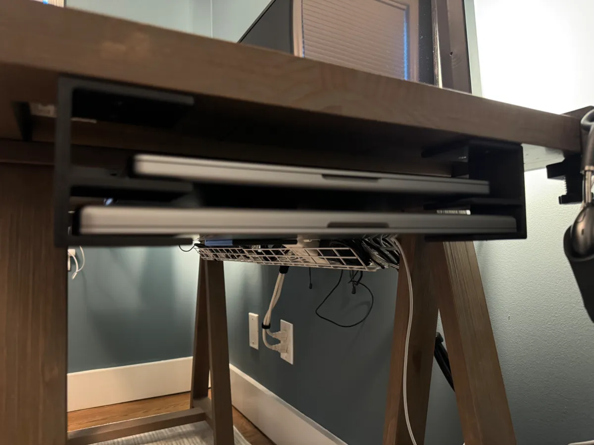Under Desk Laptop Mount (Single + Double)