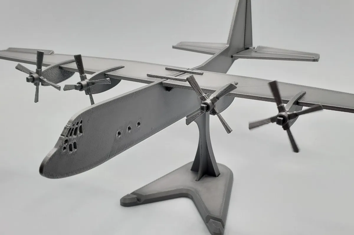 C-130 Hercules Kit Card Model Aircraft, photo 3 of 4 - C-130 Hercules Kit Card Model Aircraft Hobby & DIY