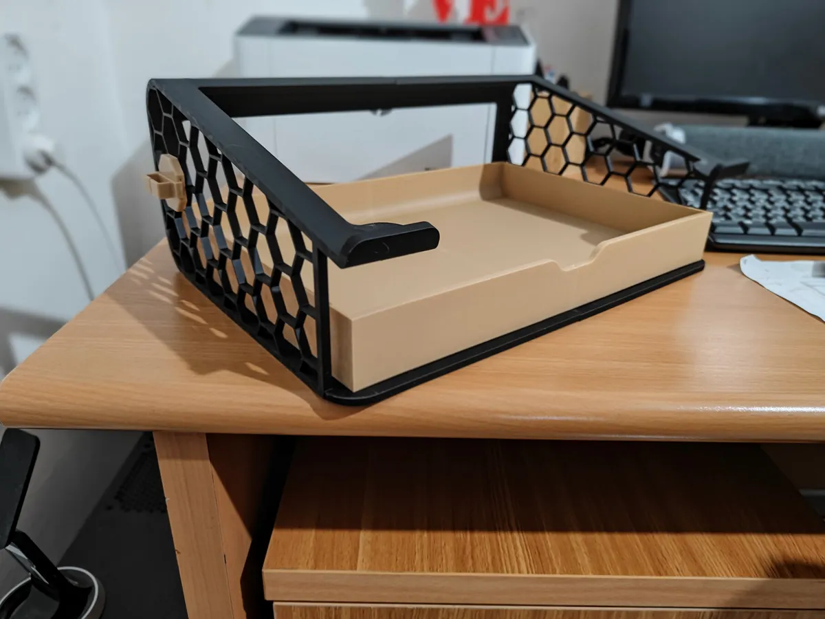 14/15.6 Laptop Stand with Tray and Cable Holder, photo 2 of 2 - 14/15.6 Laptop Stand with Tray and Cable Holder Mobile & Device Accessories