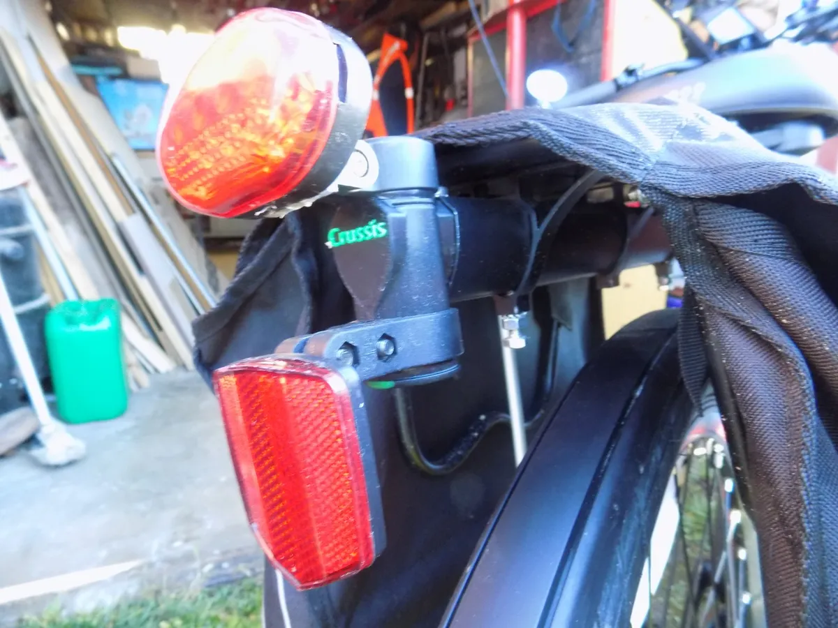 Bike light mount for rear luggage rack - Bicycle Wall Hooks & Stands, in stock