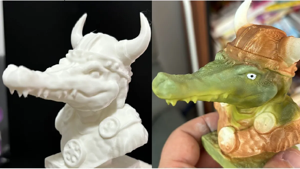 Viking croc - Sculptures, in stock in India