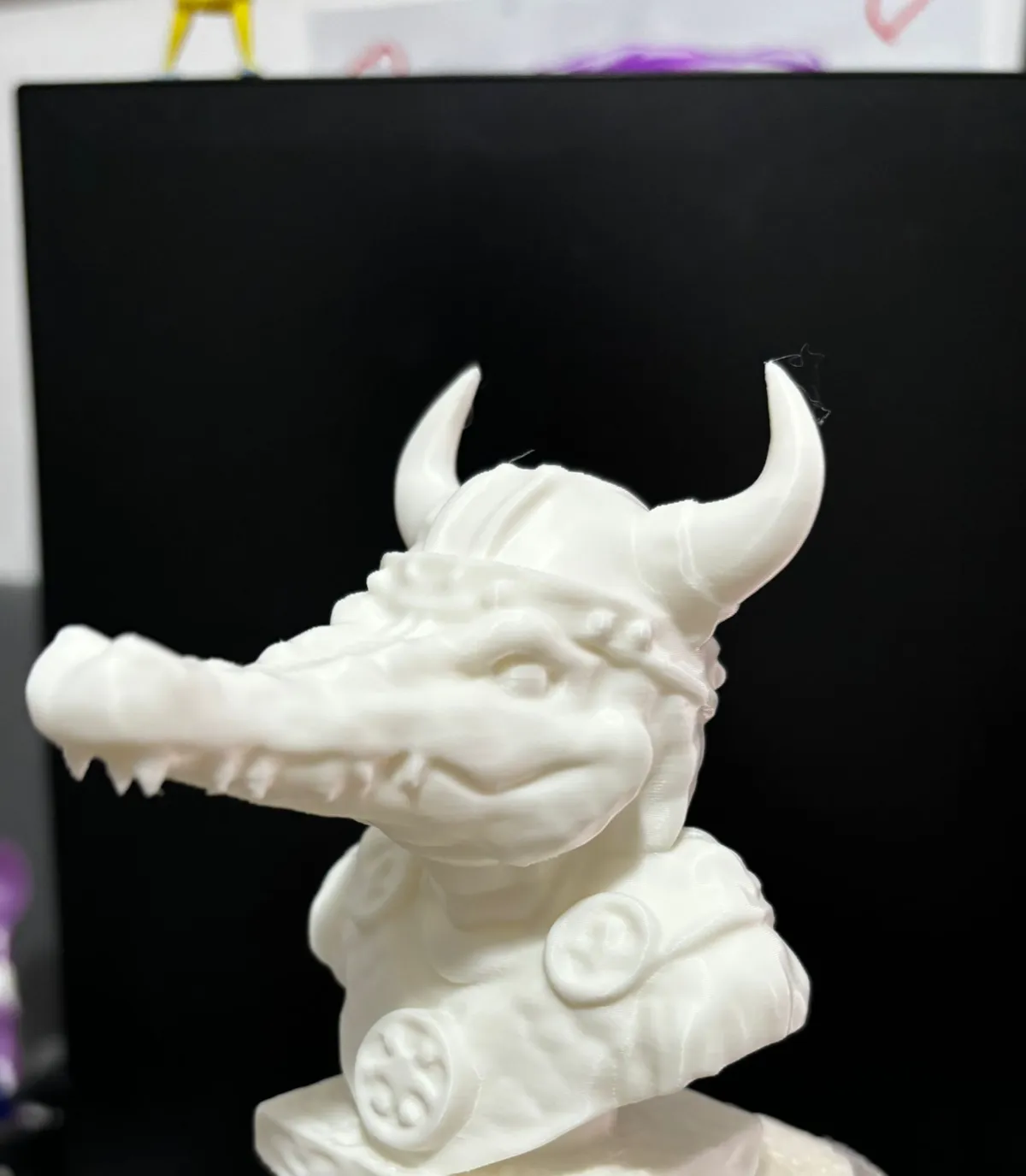 Viking croc, photo 2 of 4 - Viking croc Art