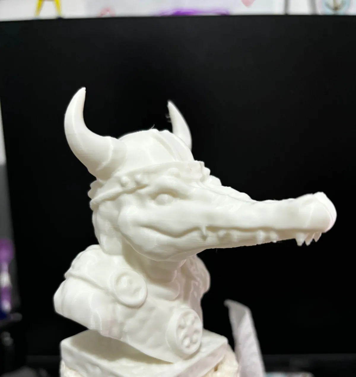 Viking croc, photo 4 of 4 - Viking croc Art