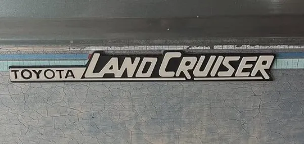 landcruiser badge (1985 60 series landcruiser), photo 2 of 2 - landcruiser badge (1985 60 series landcruiser) Hobby & DIY